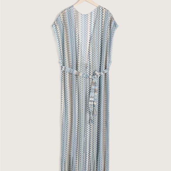 NWT Becca by Rebecca Virtue Wander Fringe Sheer Kimono Swim Cover-Up - 1X - Picture 5 of 10